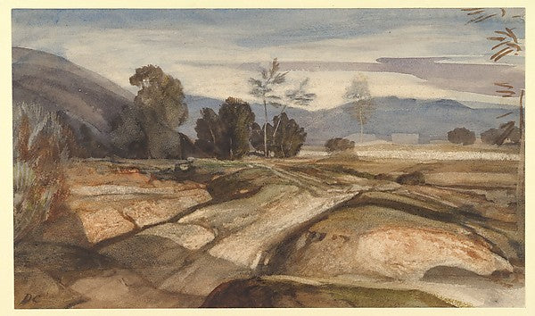 Landscape c1840-Alexandre-Gabriel Decamps,16x12"(A3) Poster