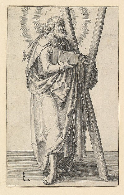 St. Andrew c1510-Lucas van Leyden, Poster Print Wall Art