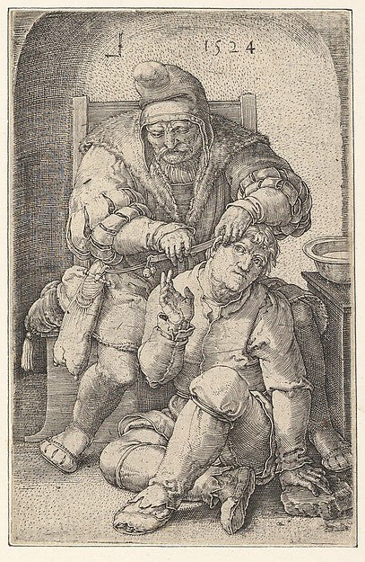 The Surgeon 1524-Lucas van Leyden, Poster Print Wall Art
