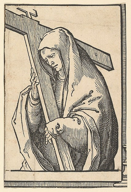 Helleoportic Sibyl from the series of Sibyls c1530-Lucas van, Poster Print Wall Art