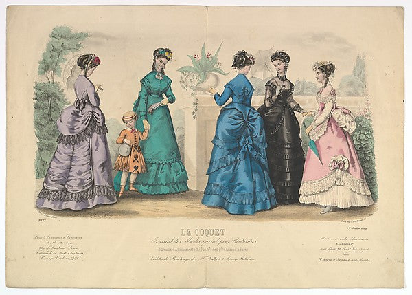 Le Coquet No. 22 from Journal des Modes Spécial pour Couturi, Poster Print Wall Art