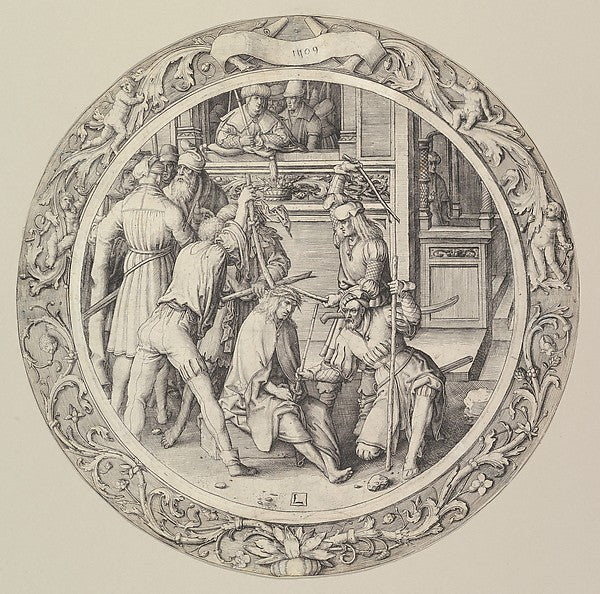 Christ Crowned with Thorns from the Circular Passion 1509-Luc, Poster Print