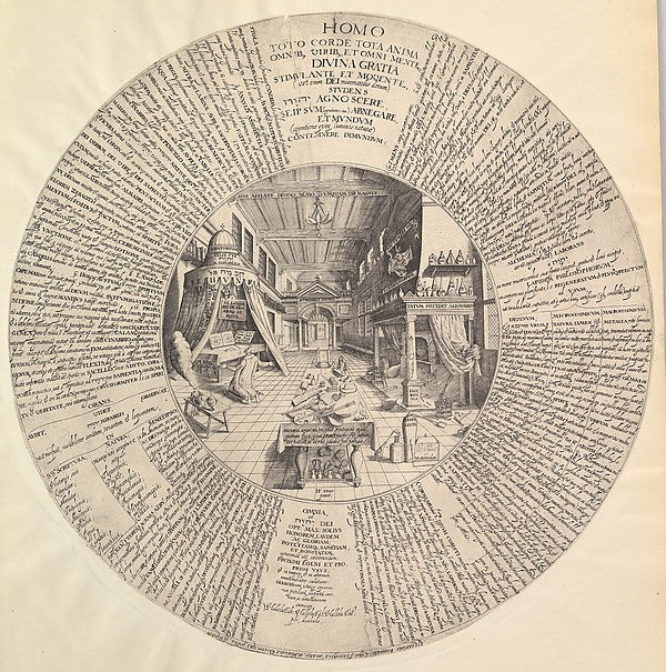 The Alchemist's Laboratory from Heinrich Khunrath Amphiteatru, Poster Print Wall Art