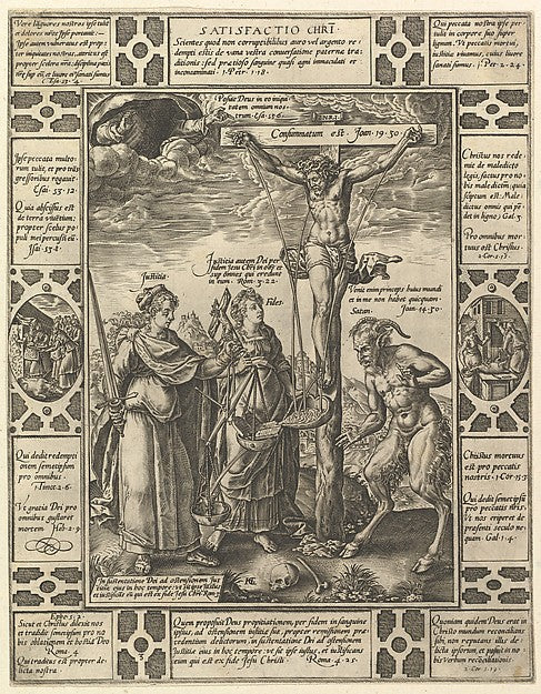 Satisfactio Christi from Allegories of the Christian Faith f, Poster Print