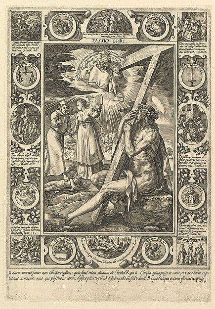 Passio Christi from the Allegorical Scenes from the Life of C,16x12"(A3)Poster