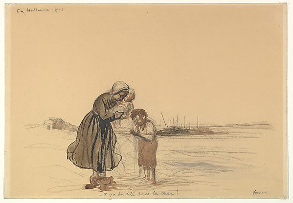 There is Wheat in the Sea! 1916-Jean-Louis Forain, Poster Print