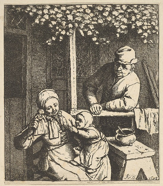 The Doll 1610–85-Adriaen van Ostade , Poster Print