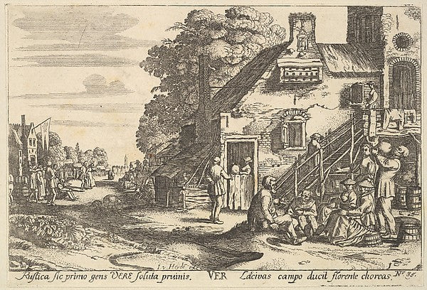 Spring 1629-After Jan van de Velde II, Poster Print Wall Art