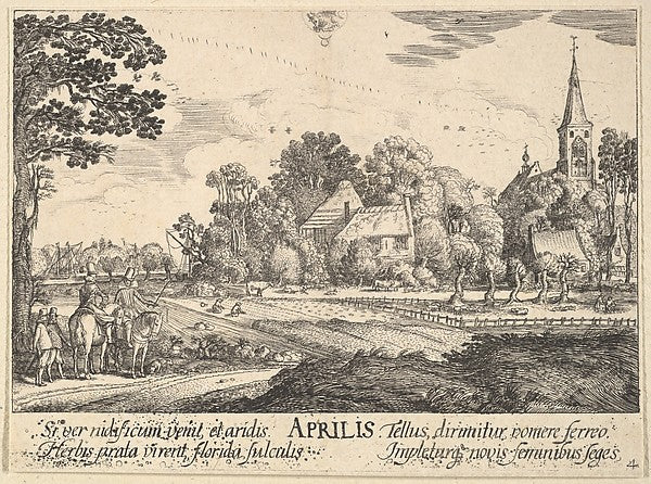 April 1628–29-After Jan van de Velde II, Poster Print Wall Art