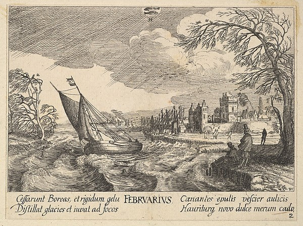 February 1628–29-After Jan van de Velde II, Poster Print Wall Art