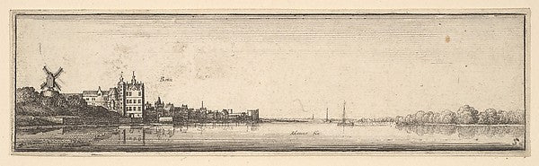 Bonn 1642–1644-Wenceslaus Hollar, Poster Print Wall Art
