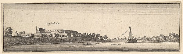 Rüsselsheim 1642–44-Wenceslaus Hollar, Poster Print Wall Art