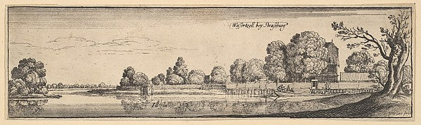 Strasbourg - The Toll House 1625–77-Wenceslaus Hollar, Poster Print Wall Art