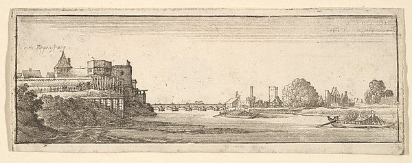 Regensburg 1652–77-Wenceslaus Hollar, Poster Print Wall Art