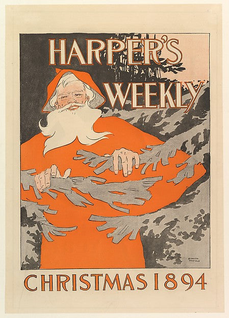 Harper's Weekly: Christmas 1894-Edward Penfield, Poster Print