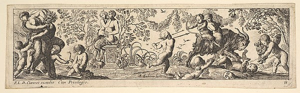 Children's Games 1615–42-Pierre Brebiette, Poster Print Wall Art