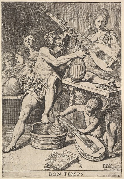 Bon Temps 1610–42-Pierre Brebiette, Poster Print Wall Art