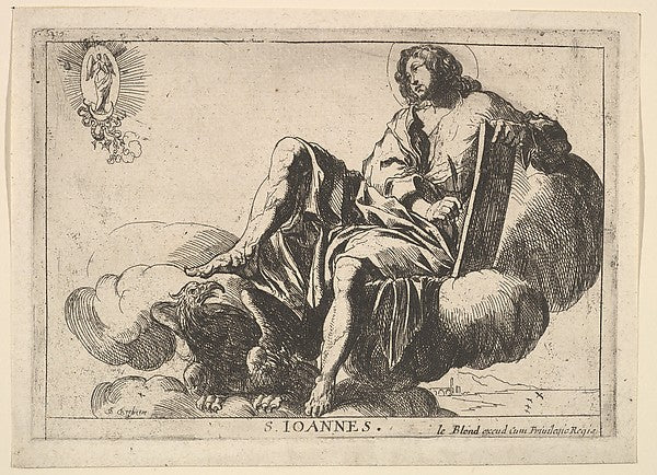 St. John 1615–42-Pierre Brebiette, Poster Print Wall Art