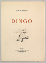 Title page  from "Dingo" by Mirabeau 1924-Pierre Bonnard,16x12"(A3)Poster