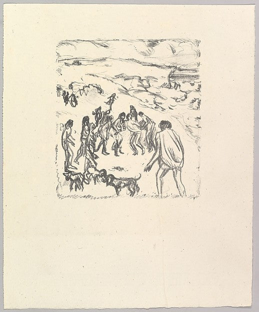 The Capture from "Daphnis et Chloe" by Longus 1902-Pierre Bon, Poster Print
