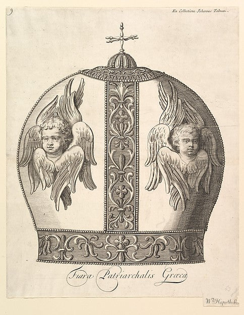 A Greek Patriarchal Crown – Tiara Patriarchalis Graeca 1723–2,16x12"(A3)Poster