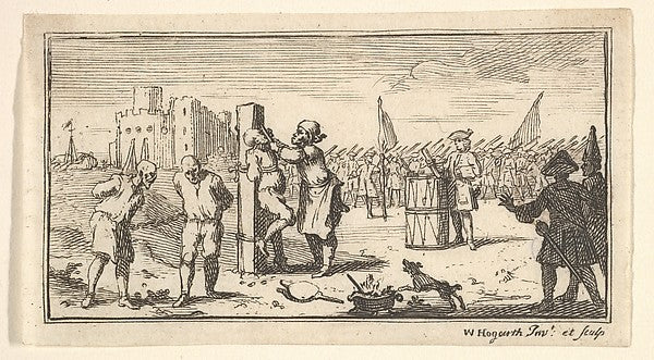 Cutting Off the Nose after 1725-William Hogarth ,16x12"(A3)Poster