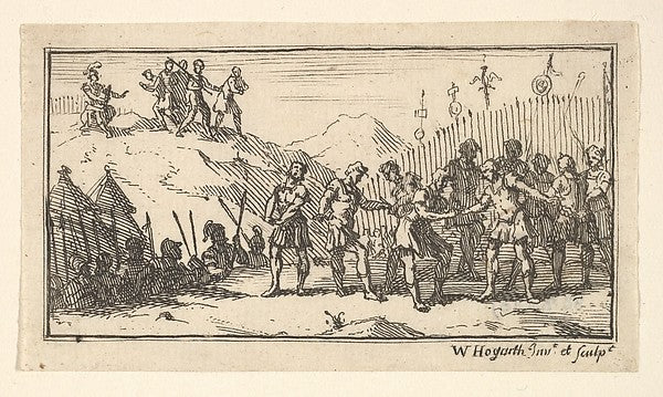 Decimation after 1725-William Hogarth ,16x12"(A3)Poster