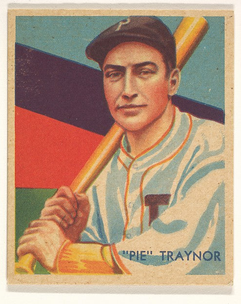 :"Pie" Traynor from the Diamond Stars series for the Nationa-16x12"(A3) Poster