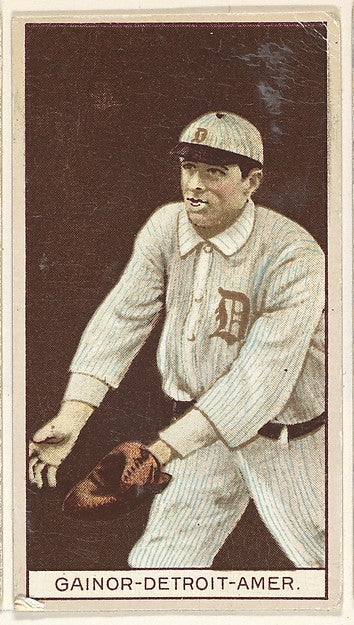 :Gainor Detroit American League from the Brown Background se-16x12"(A3) Poster