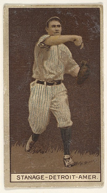 :Stanage Detroit American League from the Brown Background s-16x12"(A3) Poster