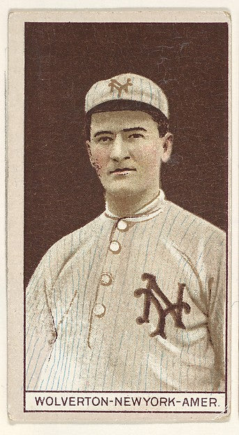 :Wolverton New York American League from the Brown Backgroun-16x12"(A3) Poster