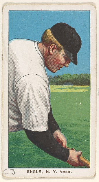 :Engle New York American League from the White Border series-16x12"(A3) Poster