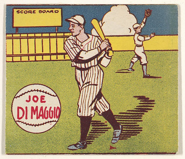:Joe DiMaggio from the series Baseball Stars -16x12"(A3) Poster