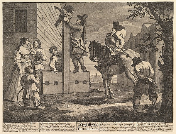 Hudibras Triumphant February 1725–26-William Hogarth ,16x12"(A3)Poster