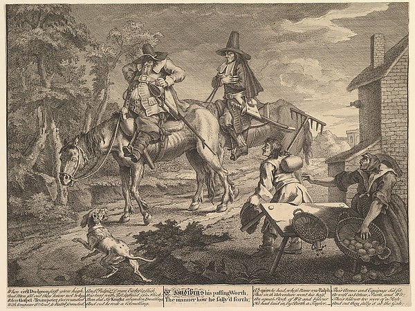 Sr. Hudibras His Passing Worth The Manner How He Sally'd For, Poster Print