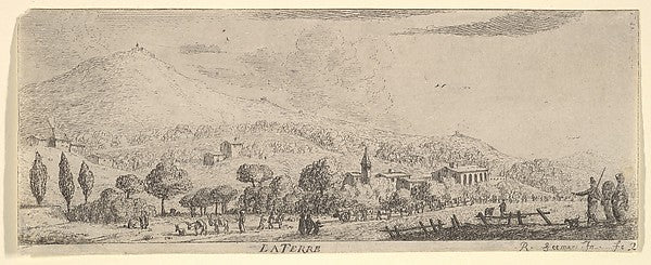 La Terre from The Elements 17th cent-Reinier Nooms, called Ze, Poster Print