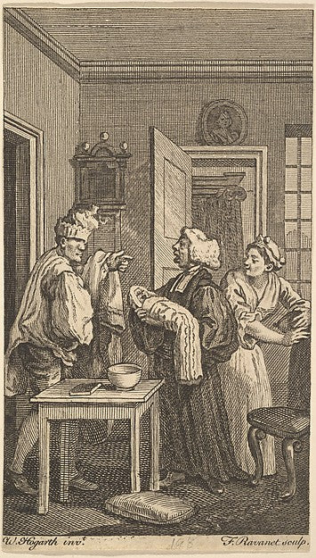 Tristram Shandy Volume 4 page 112 January 1761-after William, Poster Print Wall Art