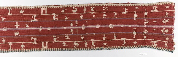 Belt fragment 17th cent, Poster Print