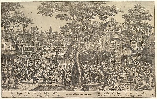 Peasant Fair 1559-Peeter van der Borcht, Poster Print