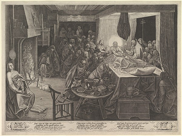 Philips Galle , After Pieter Bruegel the Elder c1525–1569 Br-16x12"(A3) Poster