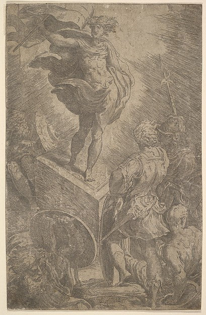 Resurrection early 16th cent-Parmigianino , Poster Print