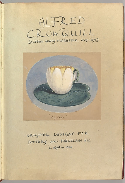 Drawn title page inscribed "Alfred Crowquill [Alfred Henry For, Poster Print Wall Art