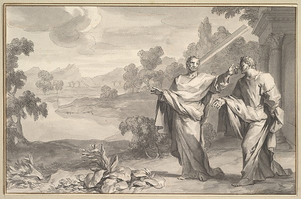 Ottmar Elliger the Younger:The Parable of the Mote and the B-16x12"(A3) Poster
