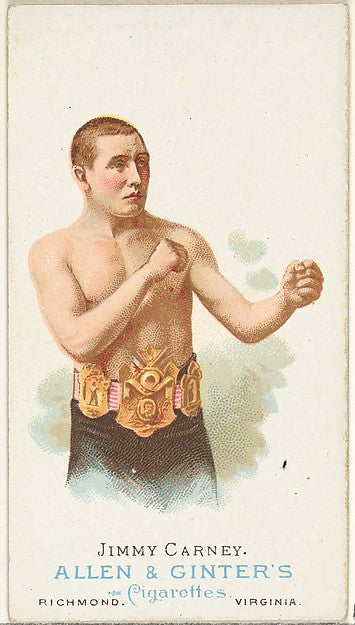 :Jimmy Carney Pugilist from World's Champions Series 1 for A-16x12"(A3) Poster