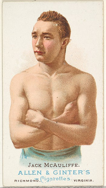 :Jack McAuliffe Pugilist from World's Champions Series 1 for-16x12"(A3) Poster