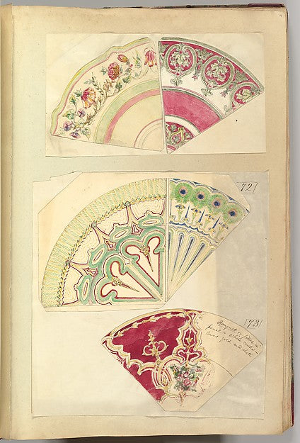 Five Designs for Decorated Plates 1845–55-Alfred Henry Forrest, Poster Print Wall Art