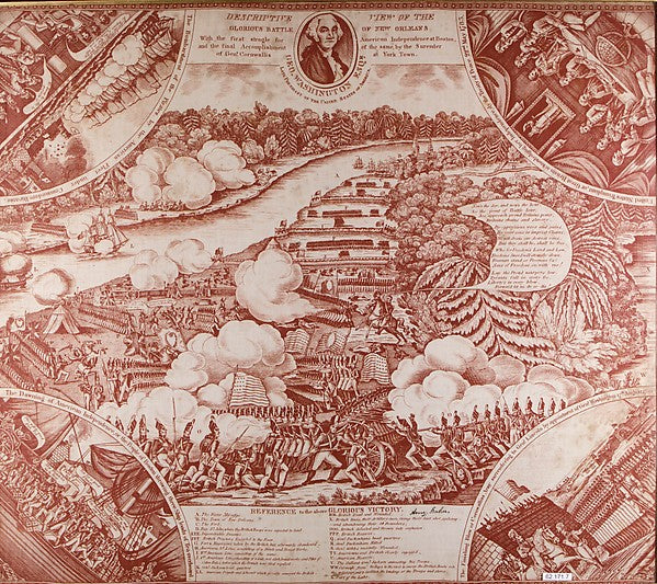 Handkerchief 19th cent, Poster Print