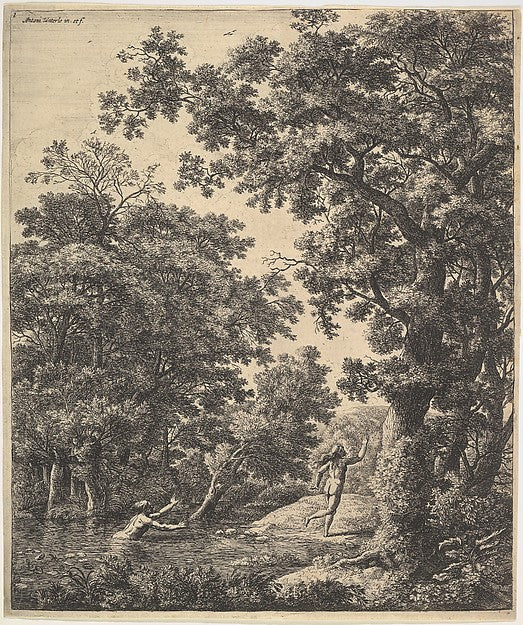 Alpheus and Arethusa-Anthonie Waterloo , Poster Print Wall Art