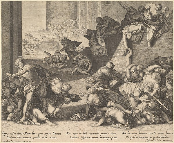 Massacre of the Innocents 1600—1629-Anonymous, After Jacopo Ti, Poster Print Wall Art