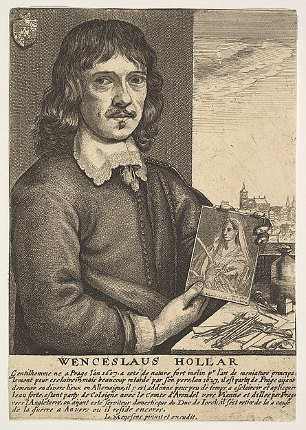 Self-Portrait 17th cent-, Poster Print Wall Art